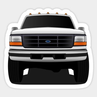 Obs White Sticker